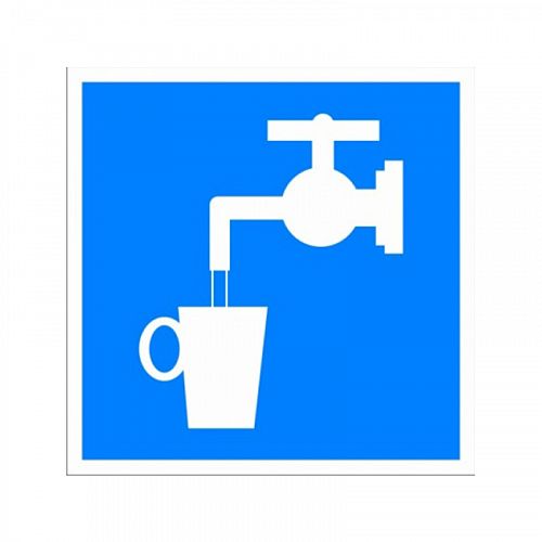 Знак D02. &amp;quot;Питьевая вода&amp;quot;